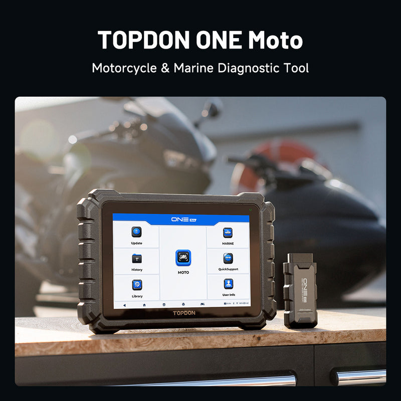 Motorrad Diagnosegerät OBD2 Scanner für ATV, UTV & Marine