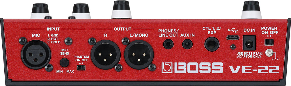 BOSS VE-22 Vocal Performer – Vocal-Multieffektgerät